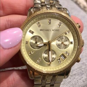 Gold Michael Kors Watch